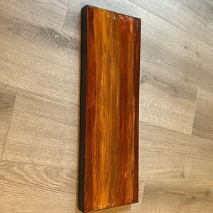 Liz Williams Art Glazed Canvas 24” x 8” Ready to hang
